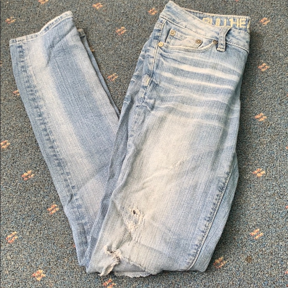 Bullhead hermosa skinny distressed jeans